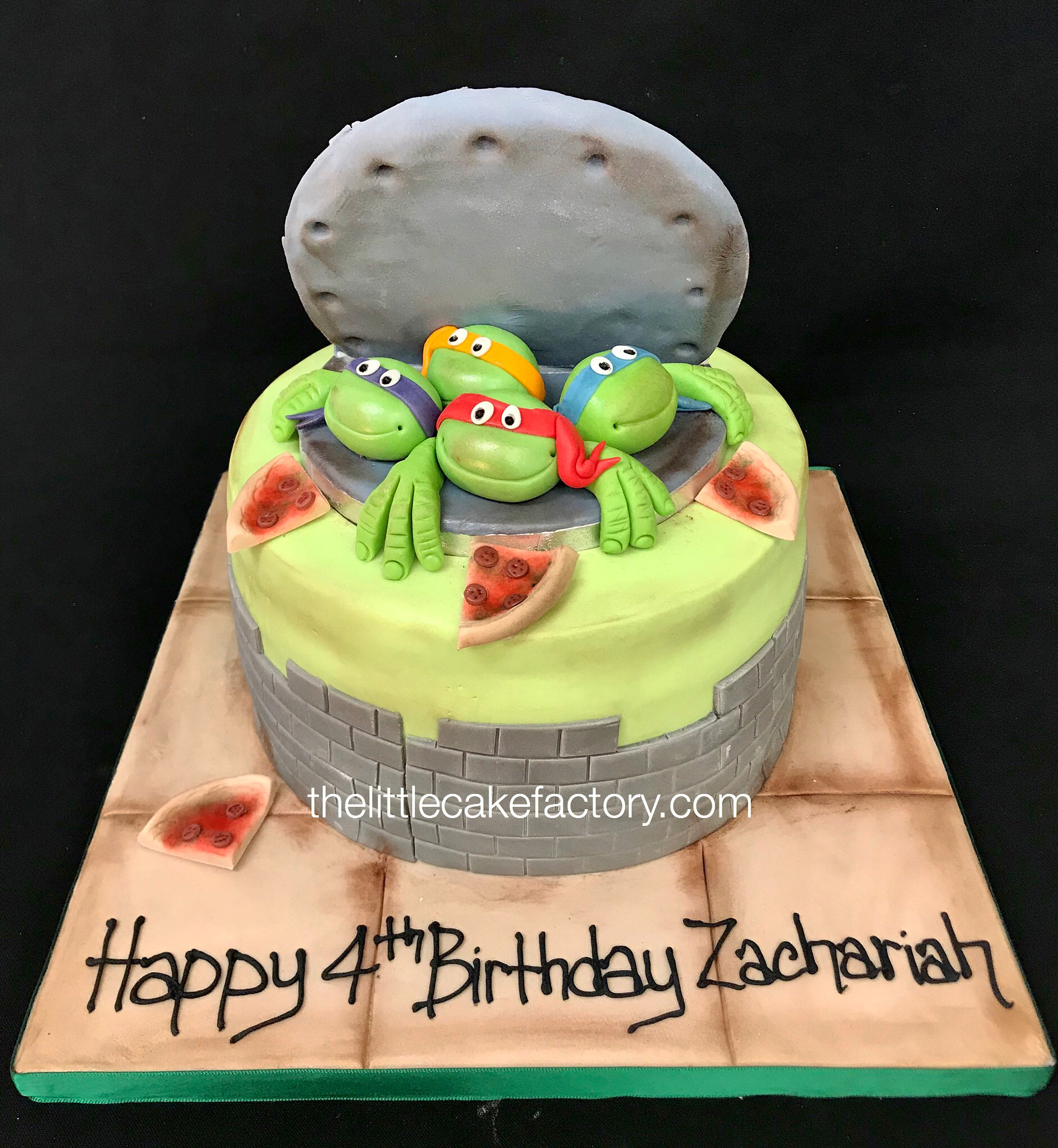 ninja turtles pizza  Cake | Children Cakes